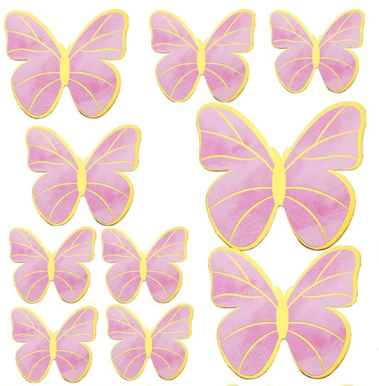 Cardstock Butterfly Decorations