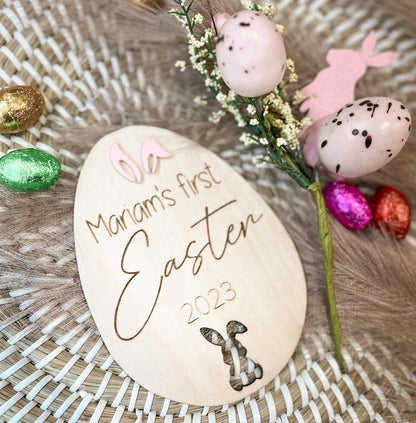 My First Easter Egg Plaque