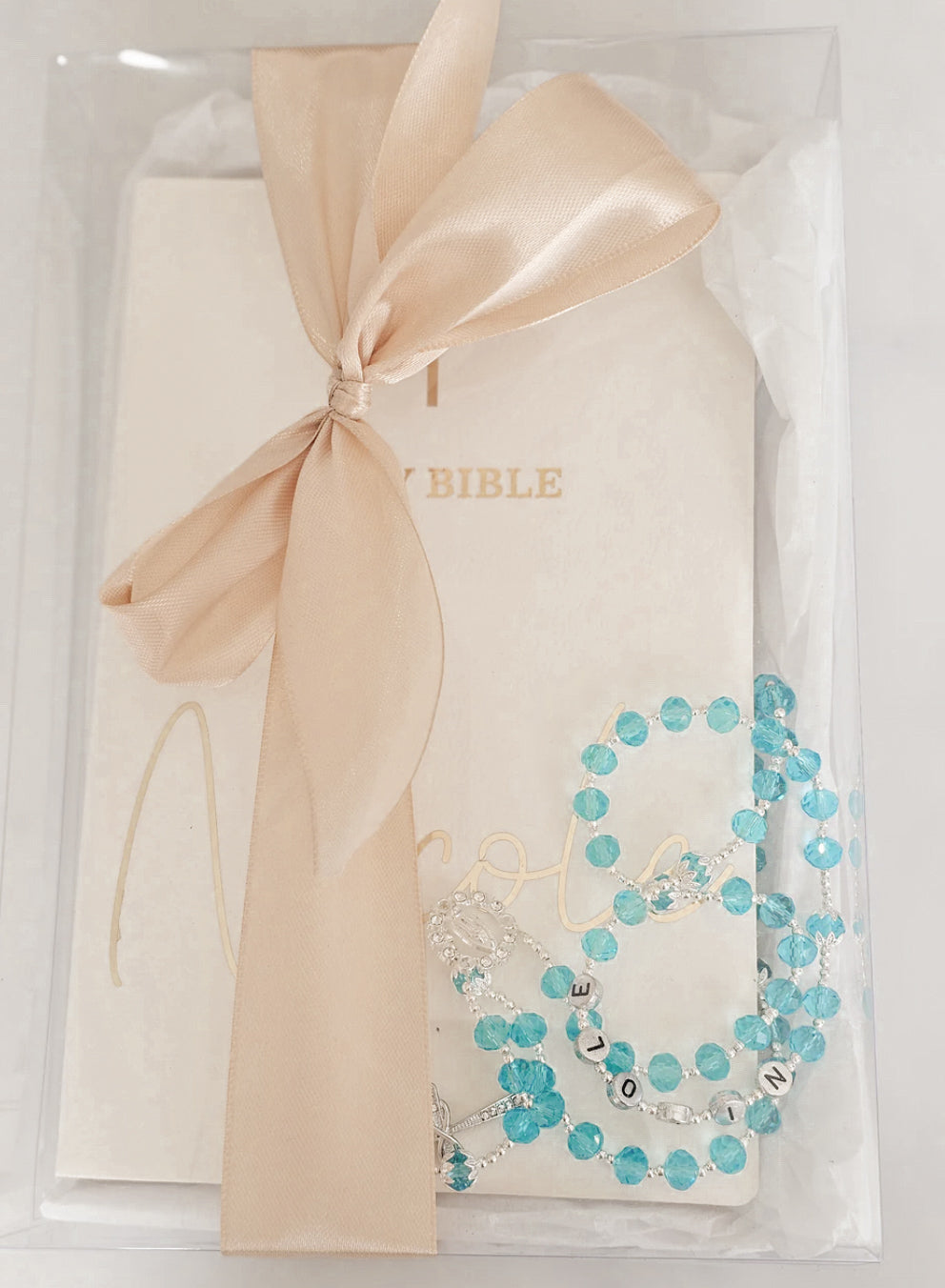 Holy Bible & Rosary - Package