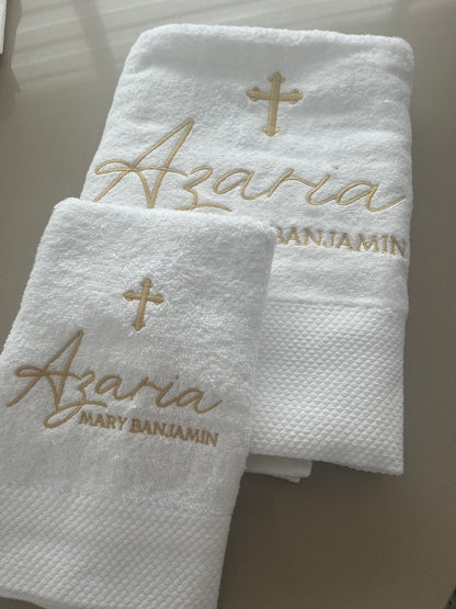 Standard Bath Towel - Embroidered