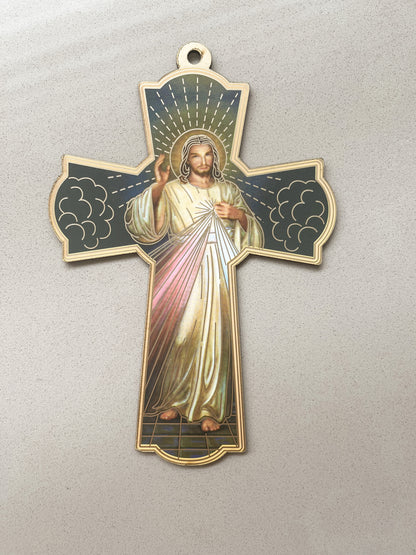 Wooden Cross Religious Decor