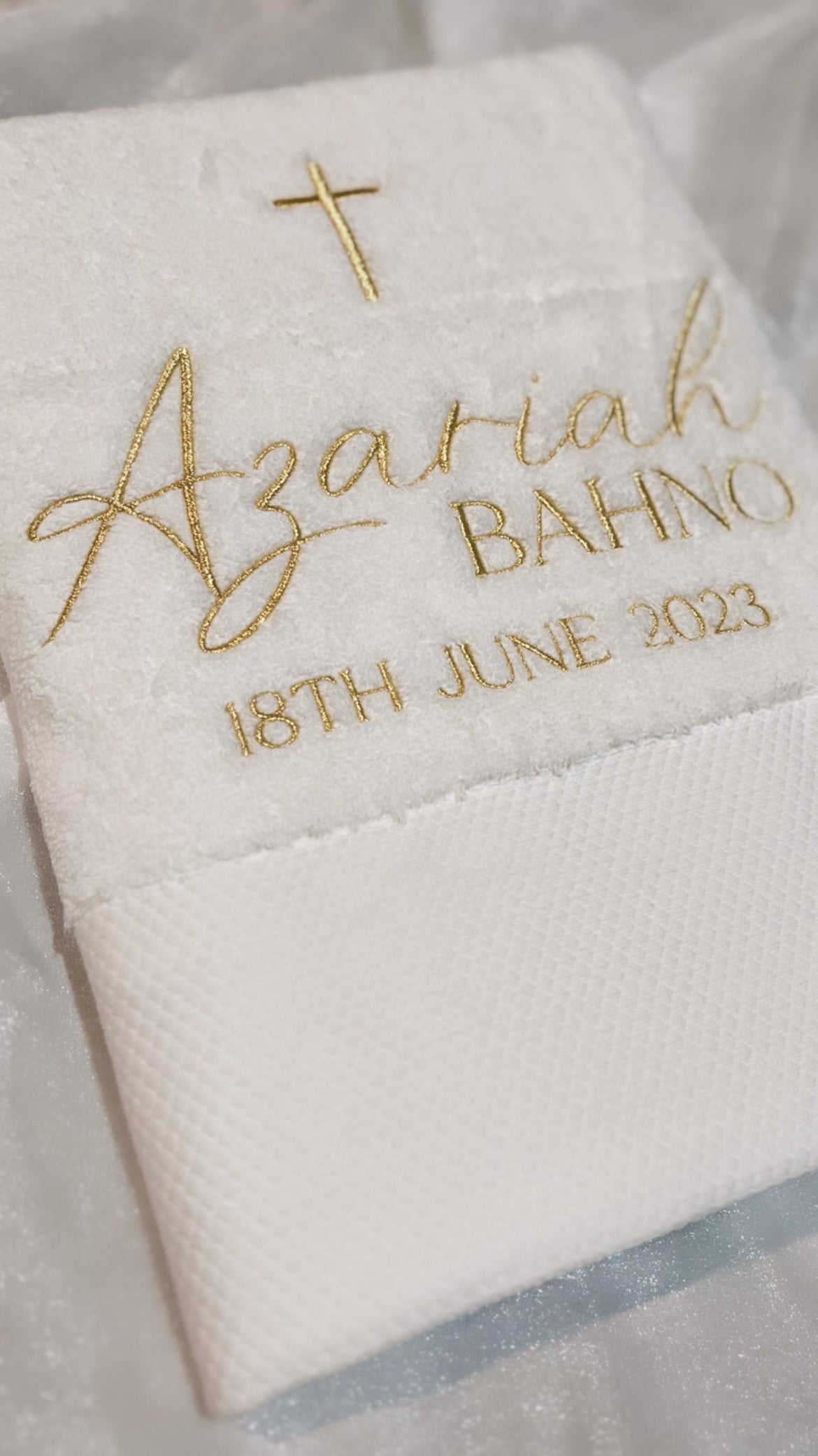 Standard Bath Towel - Embroidered