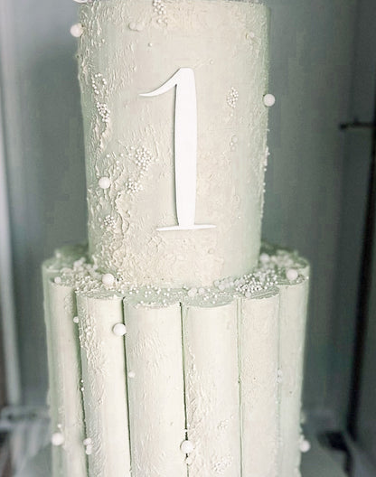 Number Cake Toppers/Froppers